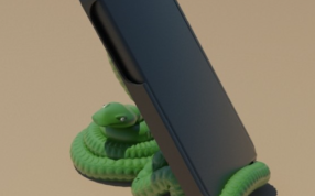 青蛇手机架 