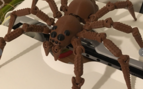 3D打印的可动蜘蛛