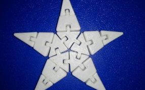 益智玩具五角星链