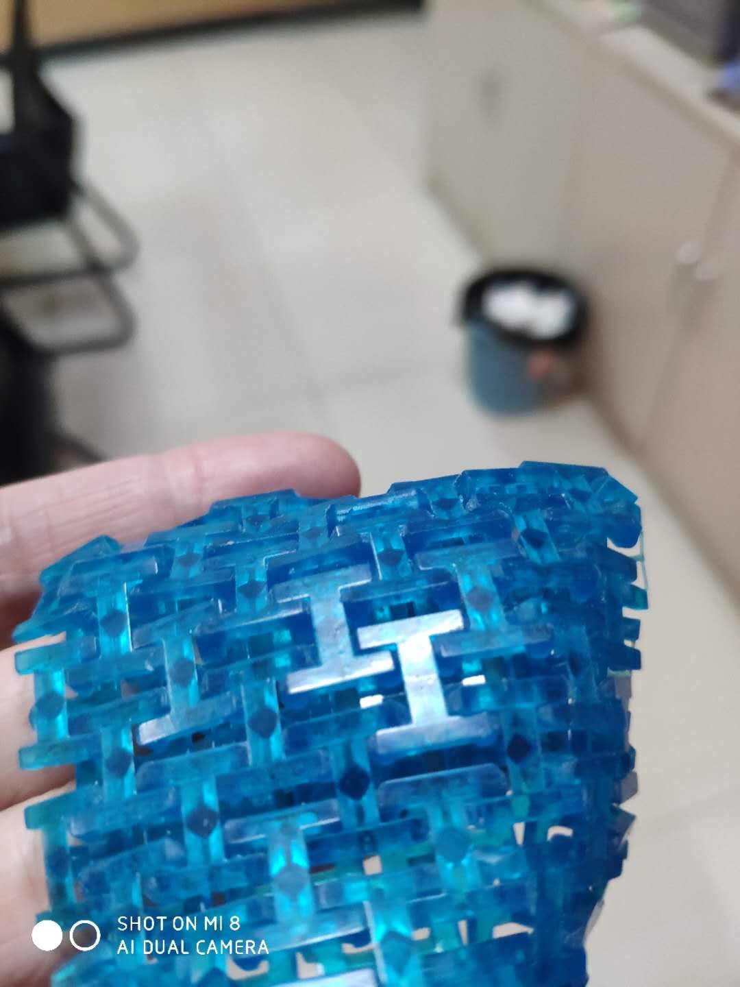 3D打印一体可拼接铠甲