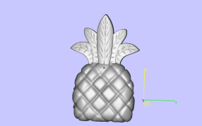 菠萝创意模型