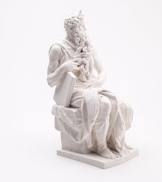 米开朗基罗作品摩西像雕塑