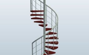 螺旋楼梯模型