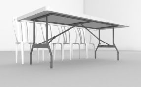 桌子和椅子模型