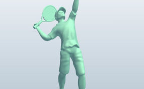 网球发球员